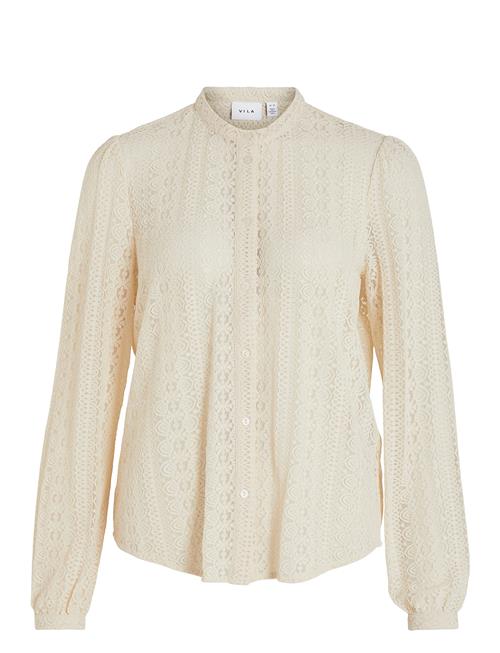 Vila | Vichikka Lace L/S Shirt- Noos | M