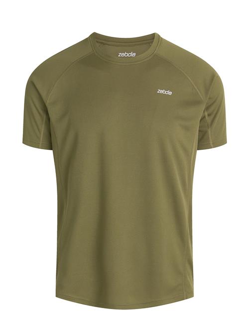 ZEBDIA | Men Sports T-Shirt/Chest Print | XL