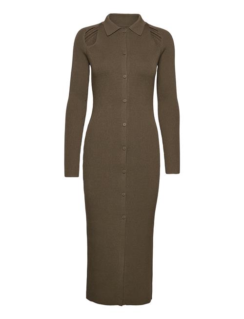 Calvin Klein | Iconic Rib Shirt Midi Dress | M