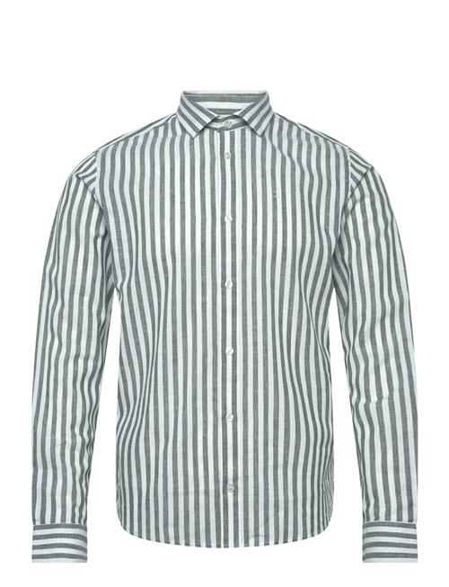 Clean Cut Copenhagen | Jamie Cotton/Linen Striped Shirt | XXL