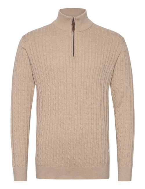 Lindbergh | 1/2 Zip Cable Knit | S