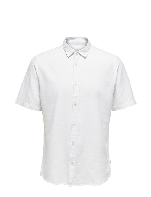 ONLY & SONS | Onscaiden Life Ss Solid Linen Blend Noos | XL