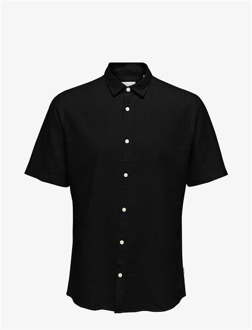 ONLY & SONS | Onscaiden Life Ss Solid Linen Shirt Noos | S