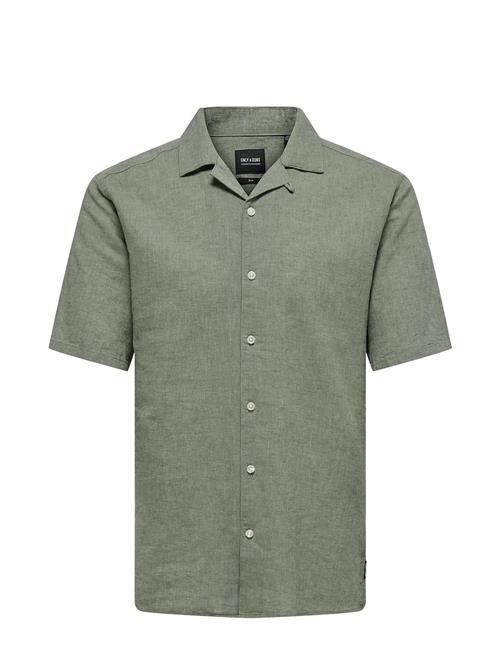 ONLY & SONS | Onscaiden Ss Solid Resort Linen Noos | L