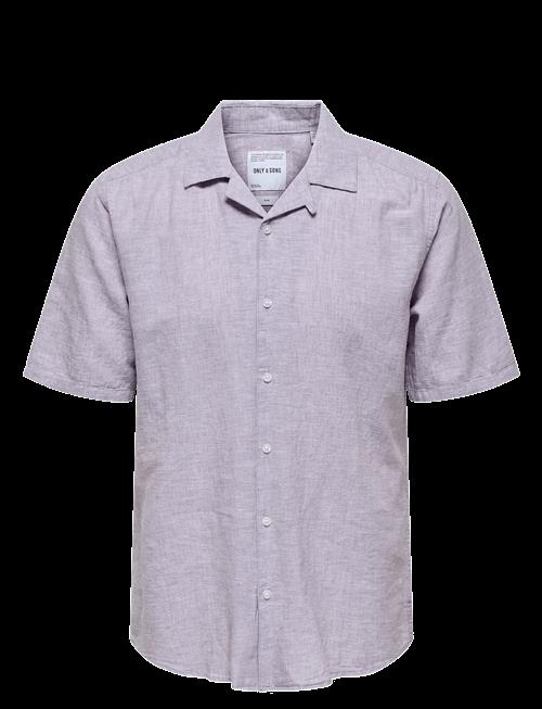 ONLY & SONS | Onscaiden Life Ss Solid Resort Linennoos | S