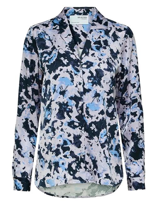 Selected | Slfaronia Ls Aop Satin Shirt B | 34