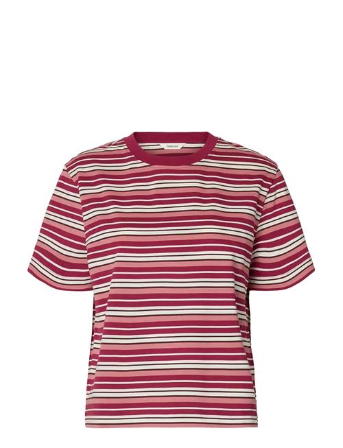 Selected | Slfessential Ss Striped Boxy Tee Noos | XS