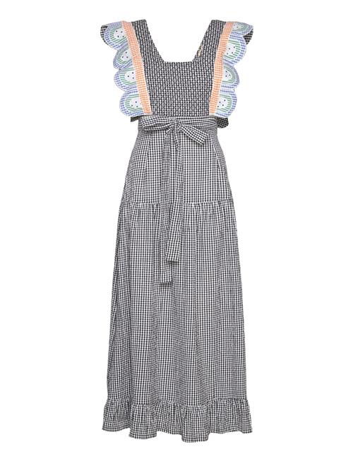 Stella Nova | Checked Wrap-Around Dress | 36