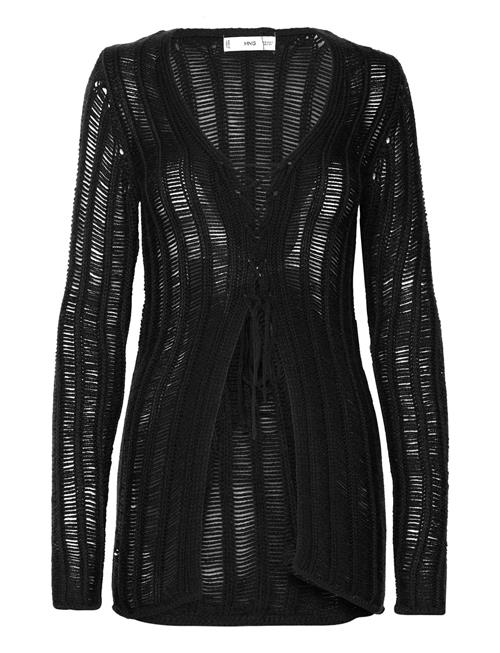 Mango | Knitted Cardigan With Bow | S