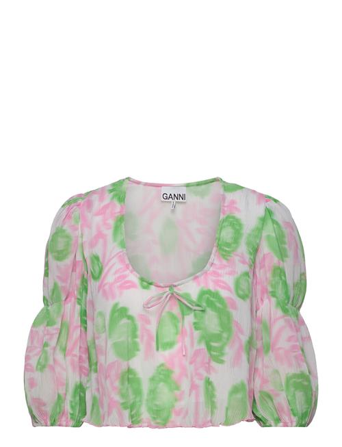 Ganni | Pleated Georgette | 42