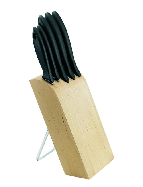 Fiskars | Essential Knife Block With 5 Knives | ONE SIZE
