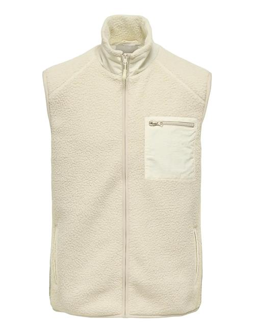 ONLY & SONS | Onsdallas Life Sherpa Vest Otw Vd | XXL