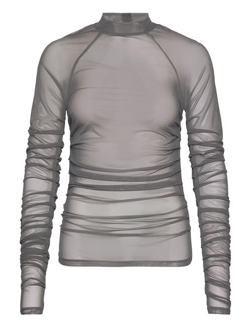 HAN Kjøbenhavn | Printed Mesh Plated Long Sleeve | 36