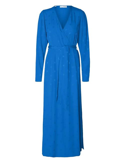 Selected | Slfludwika Ls Ankle Satin Dress B | 34