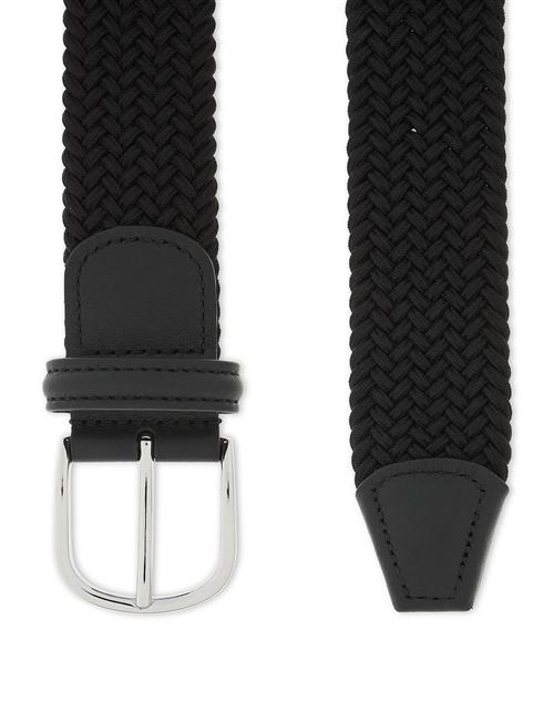 Anderson's | Elastic Woven Belt - Multi Colour Dark Brown - 3,5 | 110