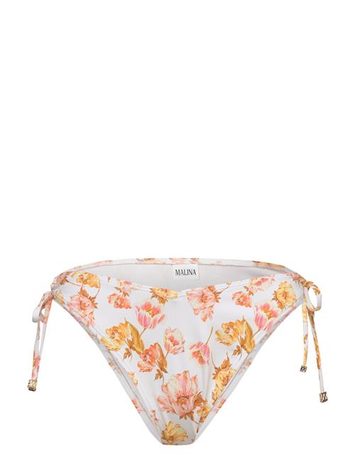 Malina | Blanka Printed Drawstring Bikini Bottoms | L