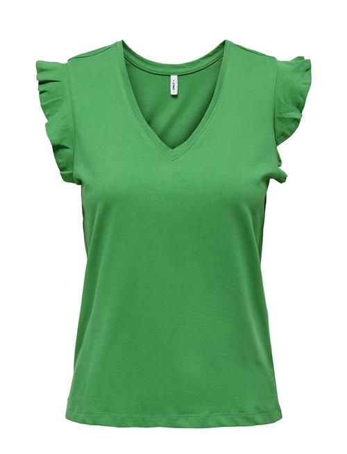 ONLY | Onlmay Life S/S Frill V-Neck Top Box Jrs | M