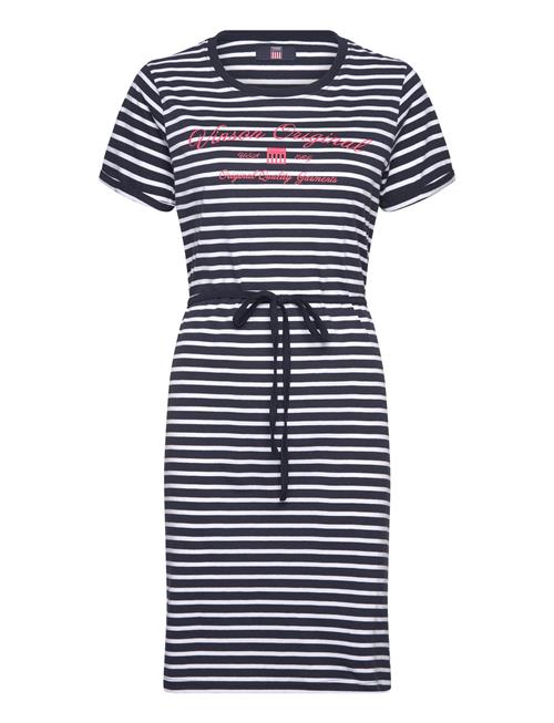 VINSON | Vin T-Shirt Dress Maika Stripe | XS