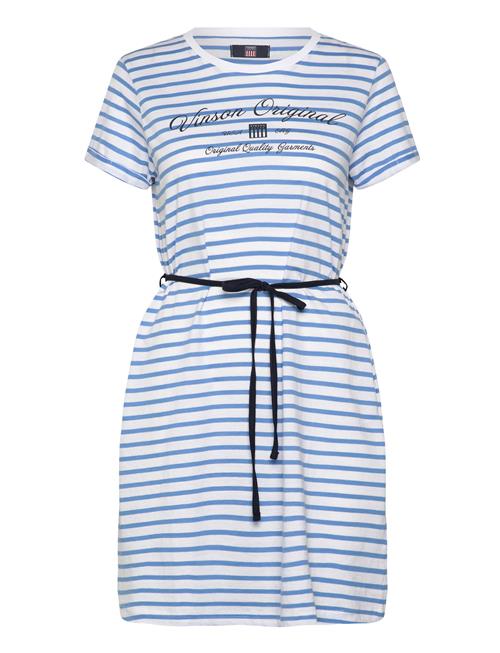 VINSON | Vin T-Shirt Dress Maika Stripe | M