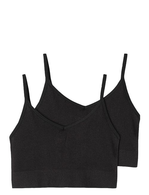 LMTD | Nlfkailey Rib Bralette 2Pack Noos | 146-152