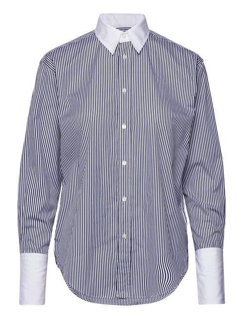 Polo Ralph Lauren | Extended-Cuff Striped Cotton Shirt | 32