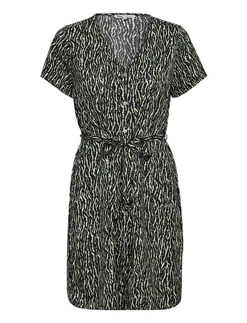 ONLY | Onlleah S/S V-Neck Button Dress Ex Ptm | XS