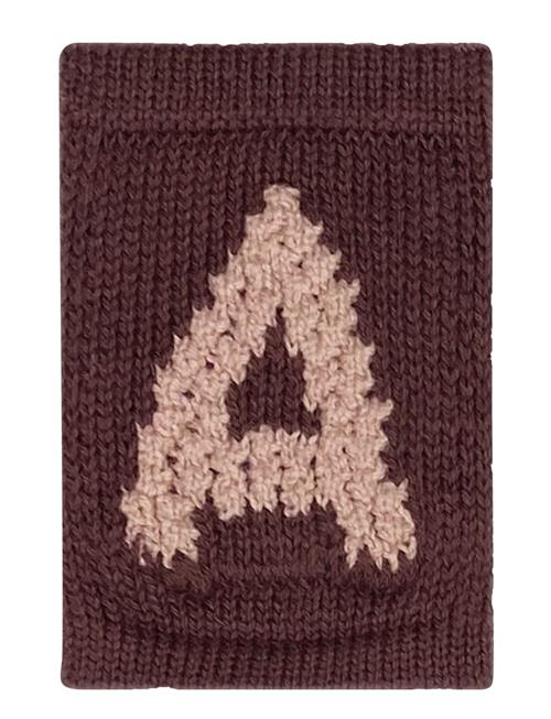 Smallstuff | Knitted Letter A, Rose | ONE SIZE 10 cm