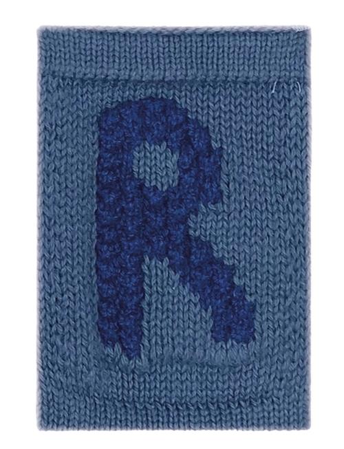 Smallstuff | Knitted Letter R, Blue | ONE SIZE 10 cm