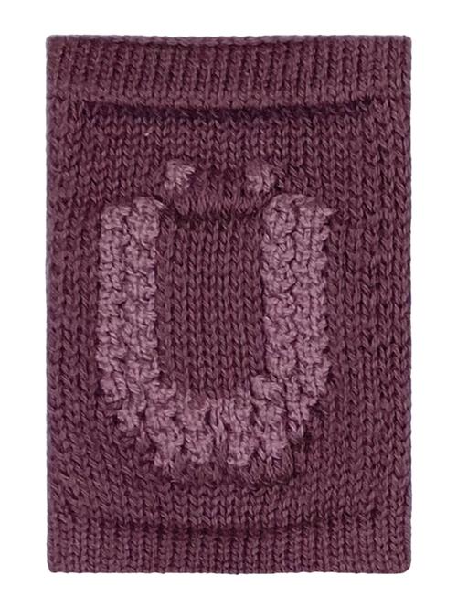 Smallstuff | Knitted Letter Ü, Rose | ONE SIZE 10 cm
