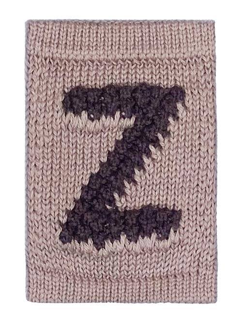 Smallstuff | Knitted Letter Z, Nature | ONE SIZE 10 cm