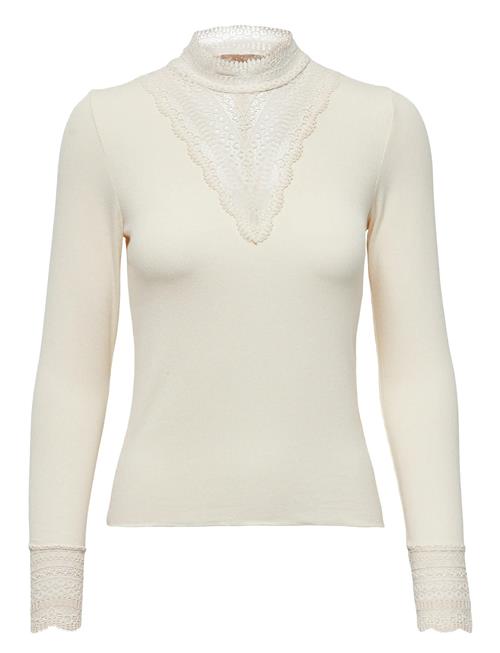 ONLY | Onltilde L/S High Neck Lace Top Jrs Noos | M