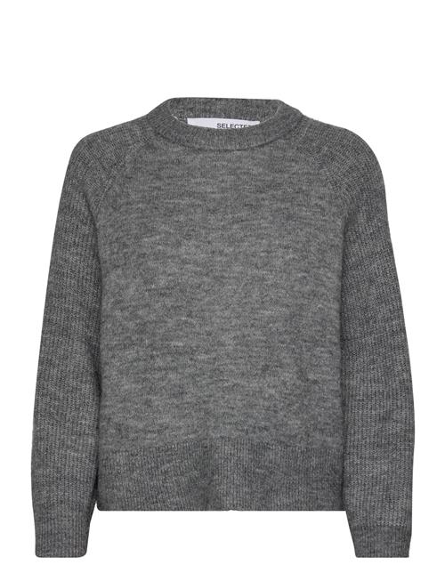 Selected | Slfrena Ls Knit O-Neck Camp | M
