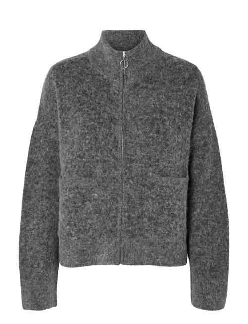 Selected | Slfsia Ras Ls Knit Zipper Cardigan Noos | L
