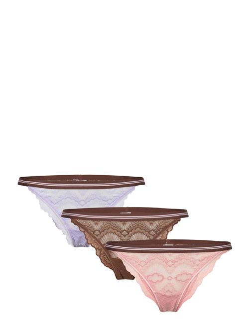 Becksöndergaard | Wave Lace Ray Tanga 3 Pack | S