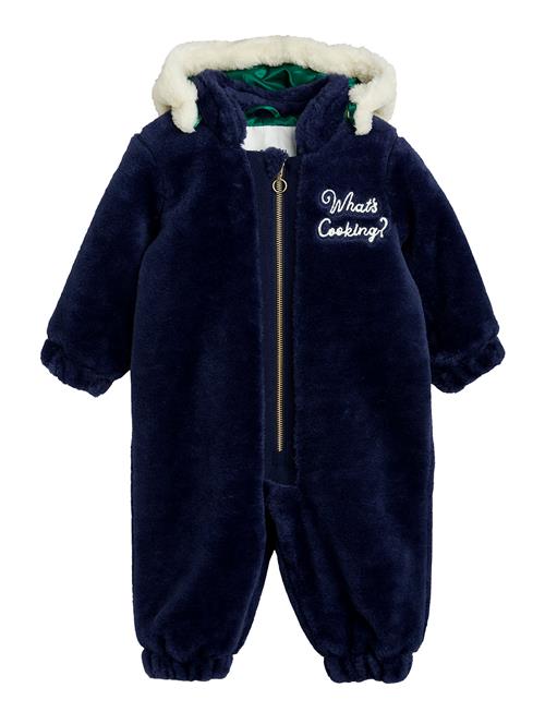 Mini Rodini | What's Cooking Faux Fur Baby Overall | 98