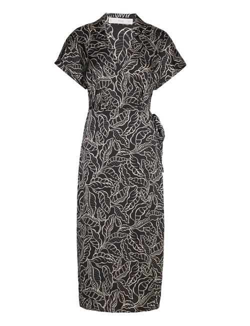 Mango | Print Wrap Dress | XS