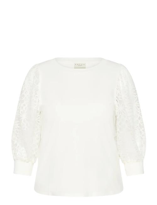Kaffe Curve | Kcbella Lace T-Shirt | L