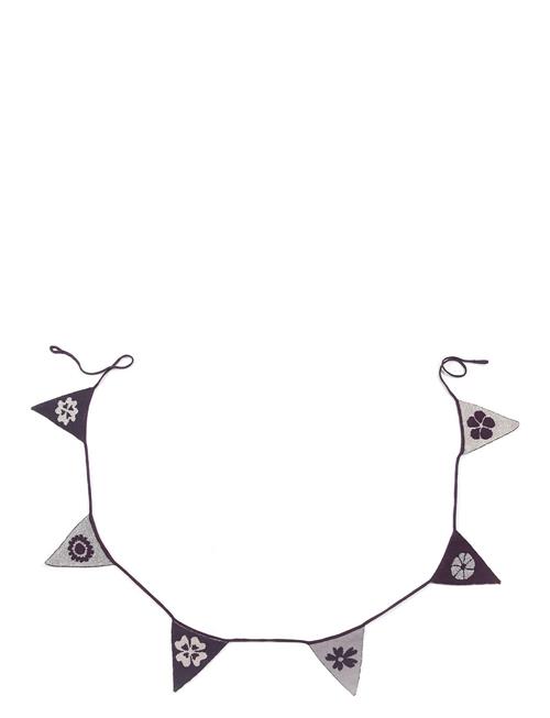 Smallstuff | Vimple, Flower/Silver, 2,4 Mtr. 6 Flags | ONE SIZE 12 cm