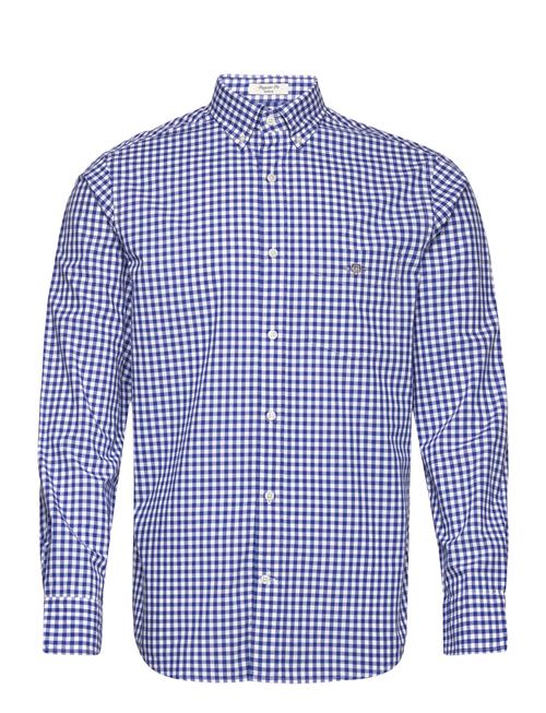 GANT | Reg Classic Poplin Gingham Shirt | M