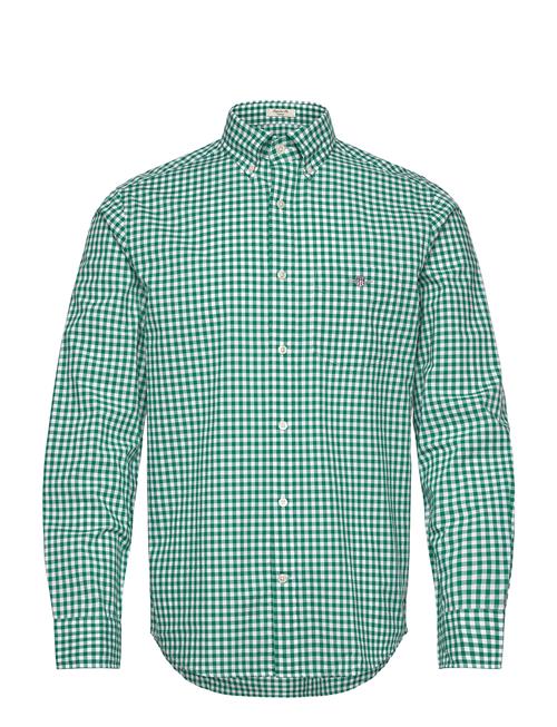 GANT | Reg Classic Poplin Gingham Shirt | S
