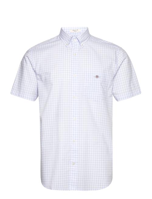 GANT | Reg Poplin Gingham Ss Shirt | S