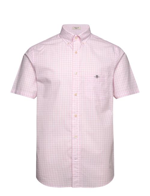 GANT | Reg Poplin Gingham Ss Shirt | XXL