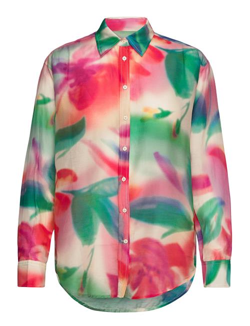 GANT | Rel Floral Print Cot/Silk Shirt | 34