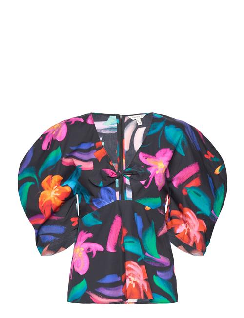 GANT | Floral Print Volume Sleeve Blouse | 34
