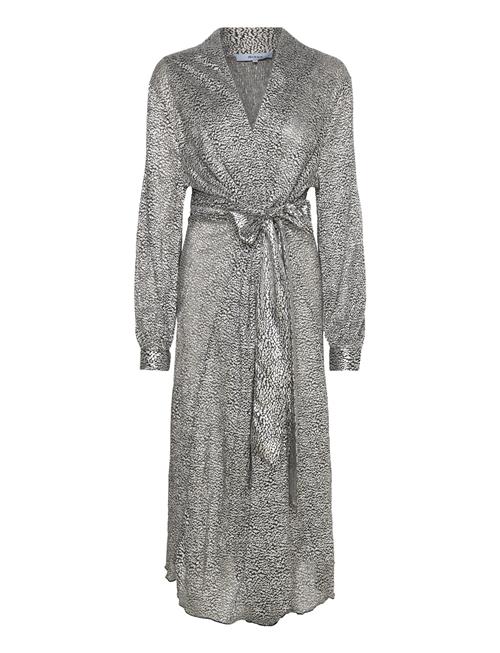 Minus | Mslimea Glitter Maxi Wrap Dress | 36