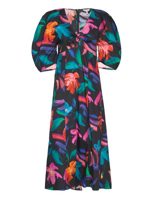 Gant | Floral Print Volume Sleeve Dress | 38