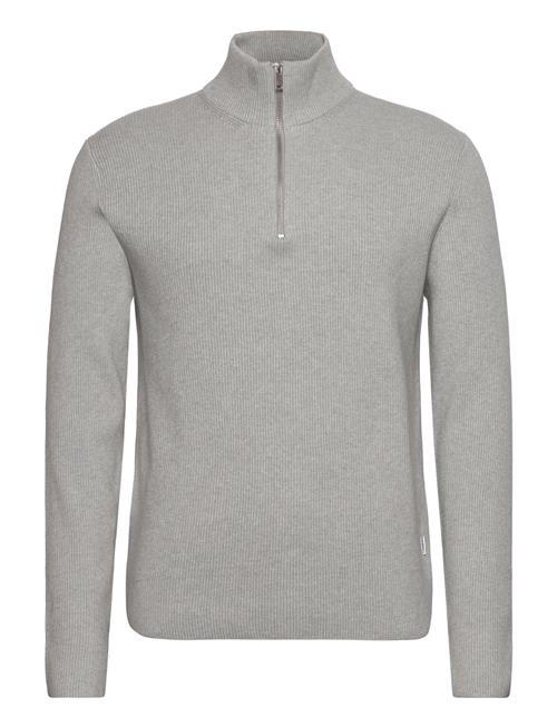 Lindbergh | Half Zip Rib Knit | L