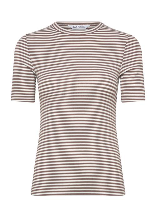 Soft Rebels | Srfenja Stripe Ss Top | XL