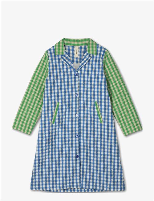 Juna | Bæk&Bølge Beate Coat M/L Blue/Green | M/L
