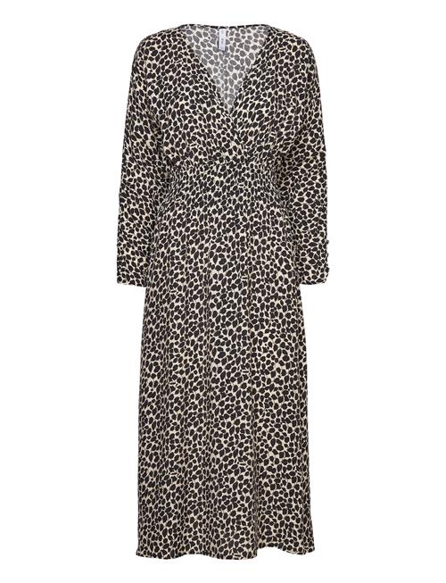 Mango | Printed Dress With Ruffled Detail | XS